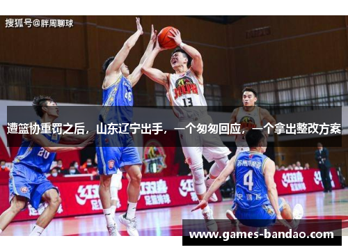遭篮协重罚之后，山东辽宁出手，一个匆匆回应，一个拿出整改方案